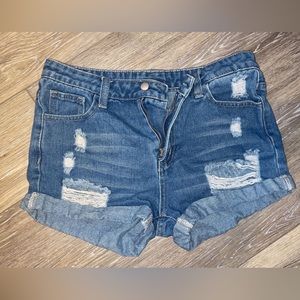 Jean shorts